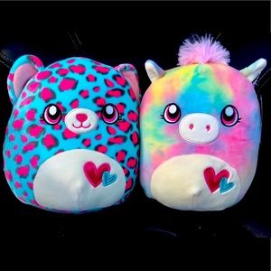 Squishmallows Valentine Edition Chelsea & Paisley